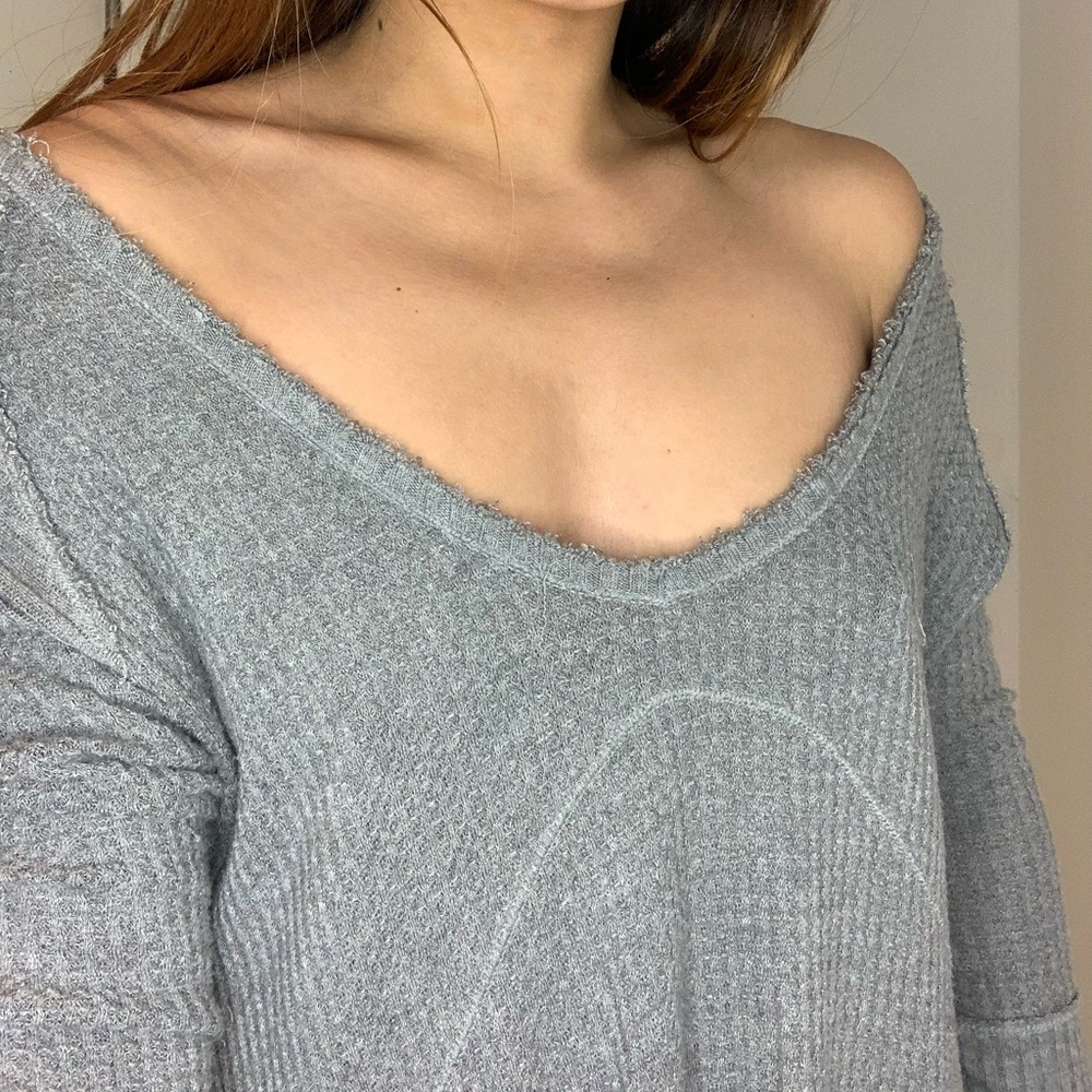 Free People Sunset Park Thermal Long Sleeve